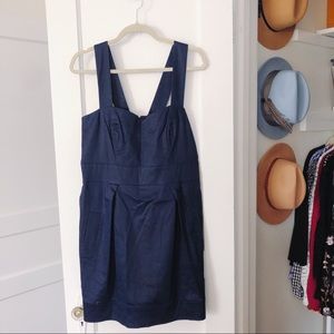 French connection navy cocktail dress